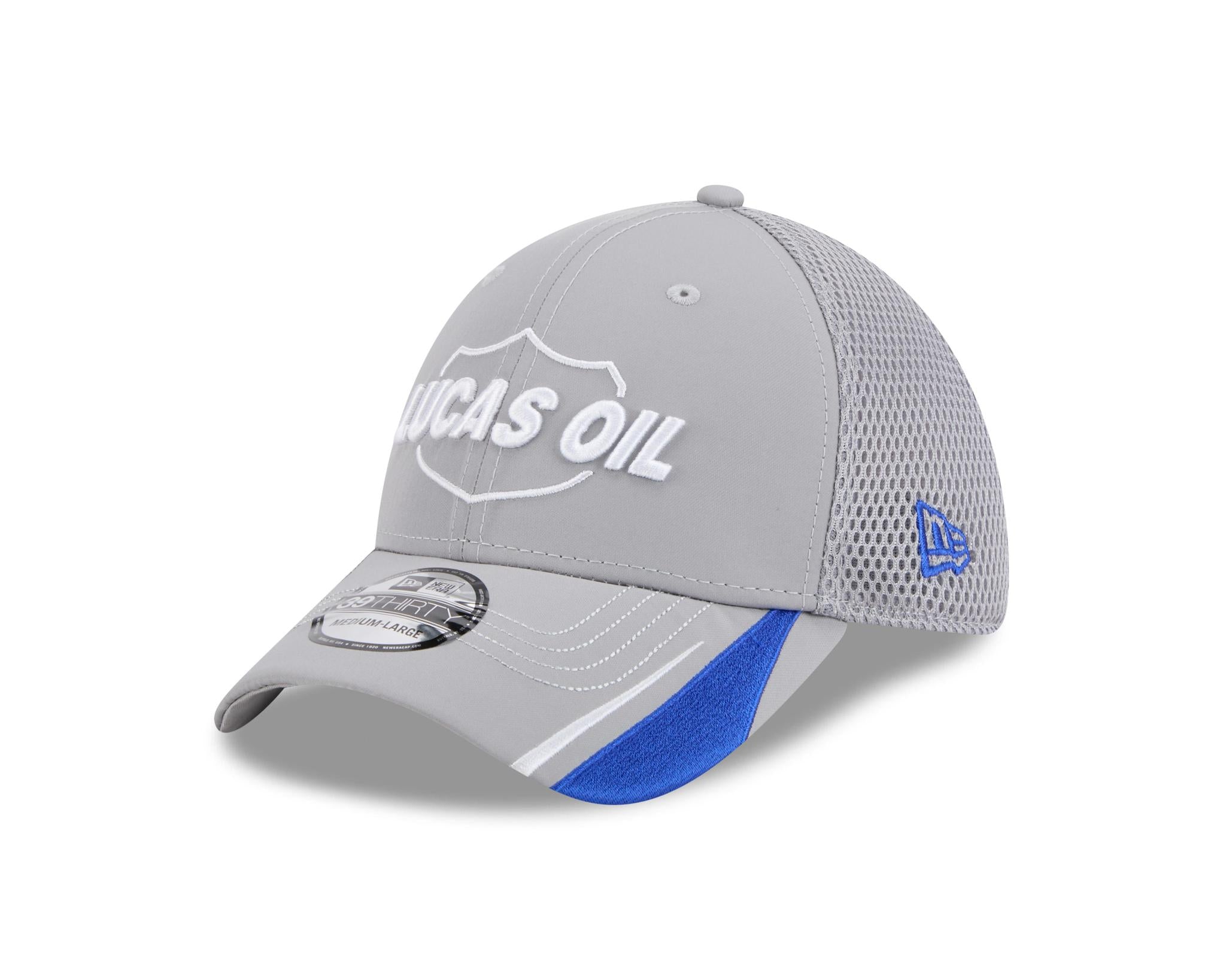 KYLE BUSCH #8 3930 LUCAS GRY CUSTOM FITTED HAT1