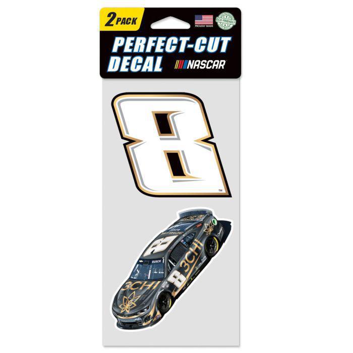 KYLE BUSCH #8 3CHI 2 PACK DECAL