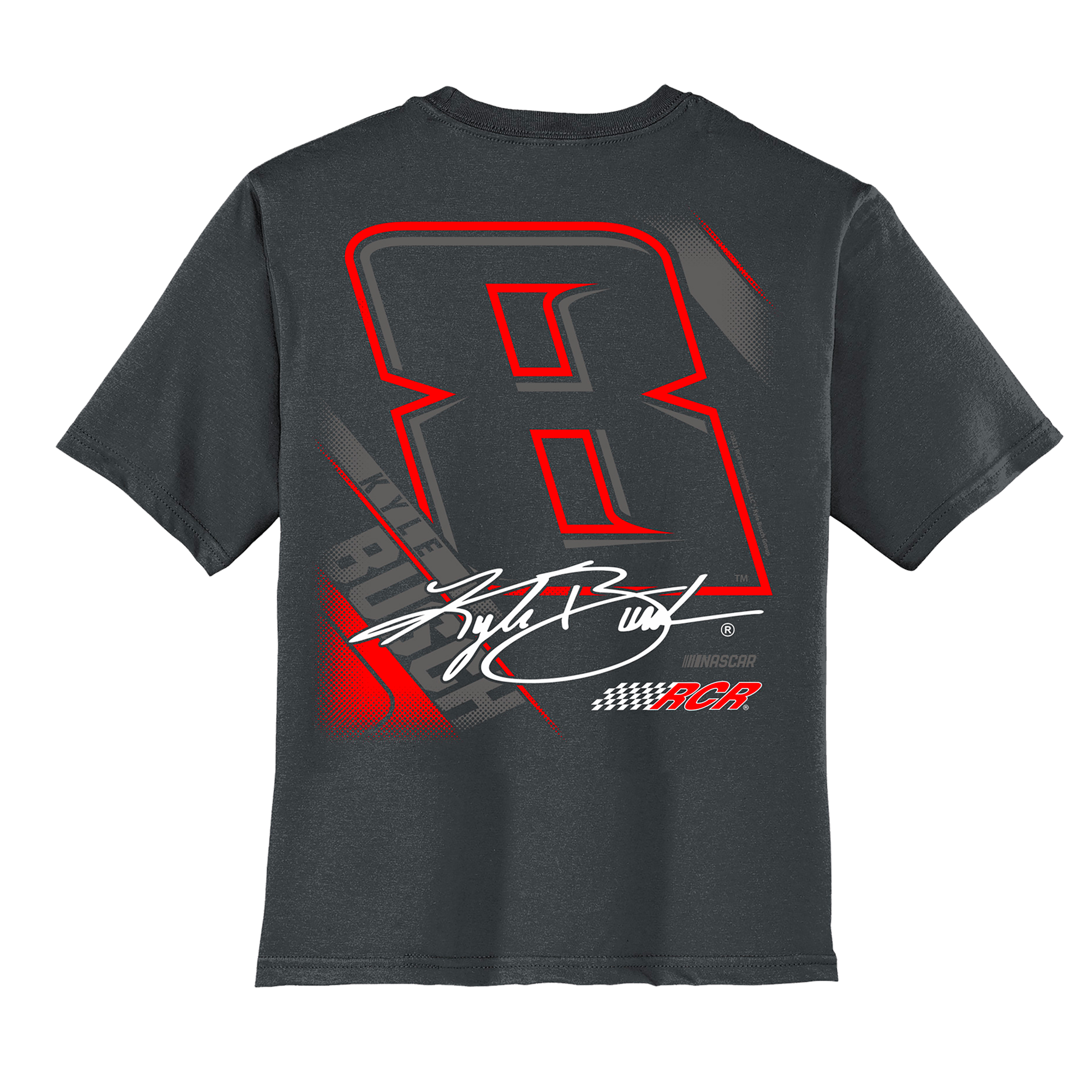 KB8 YOUTH XTREME 2-SPOT CHARCOAL TEE