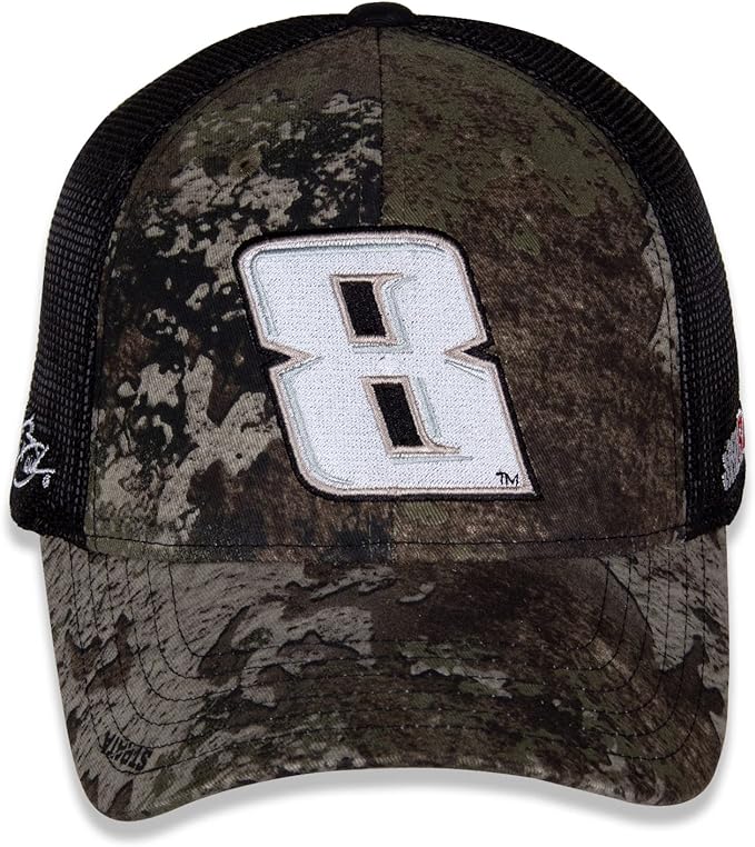 KYLE BUSCH #8 CAMO FITTED HAT