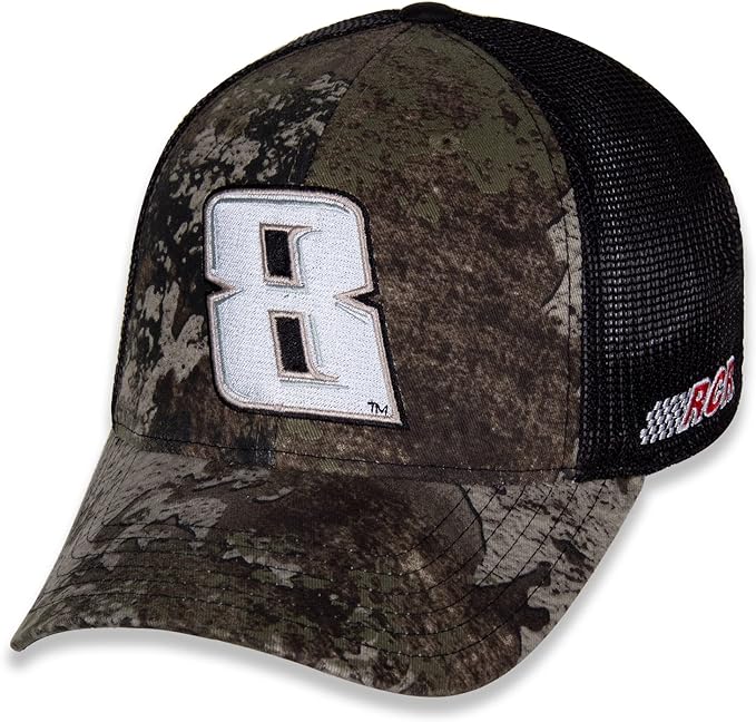 KYLE BUSCH #8 CAMO FITTED HAT