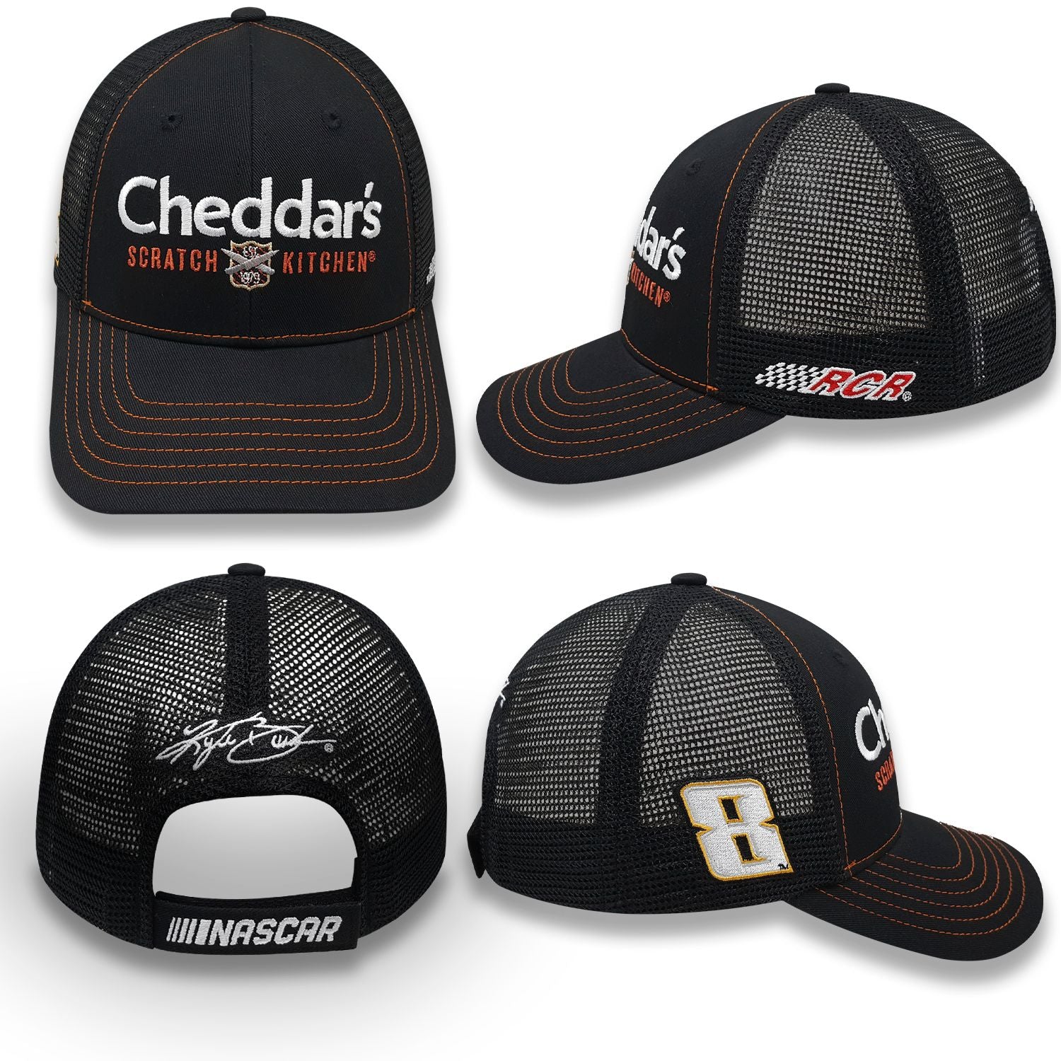 Kyle Busch #8 Cheddar's Sponsor Hat