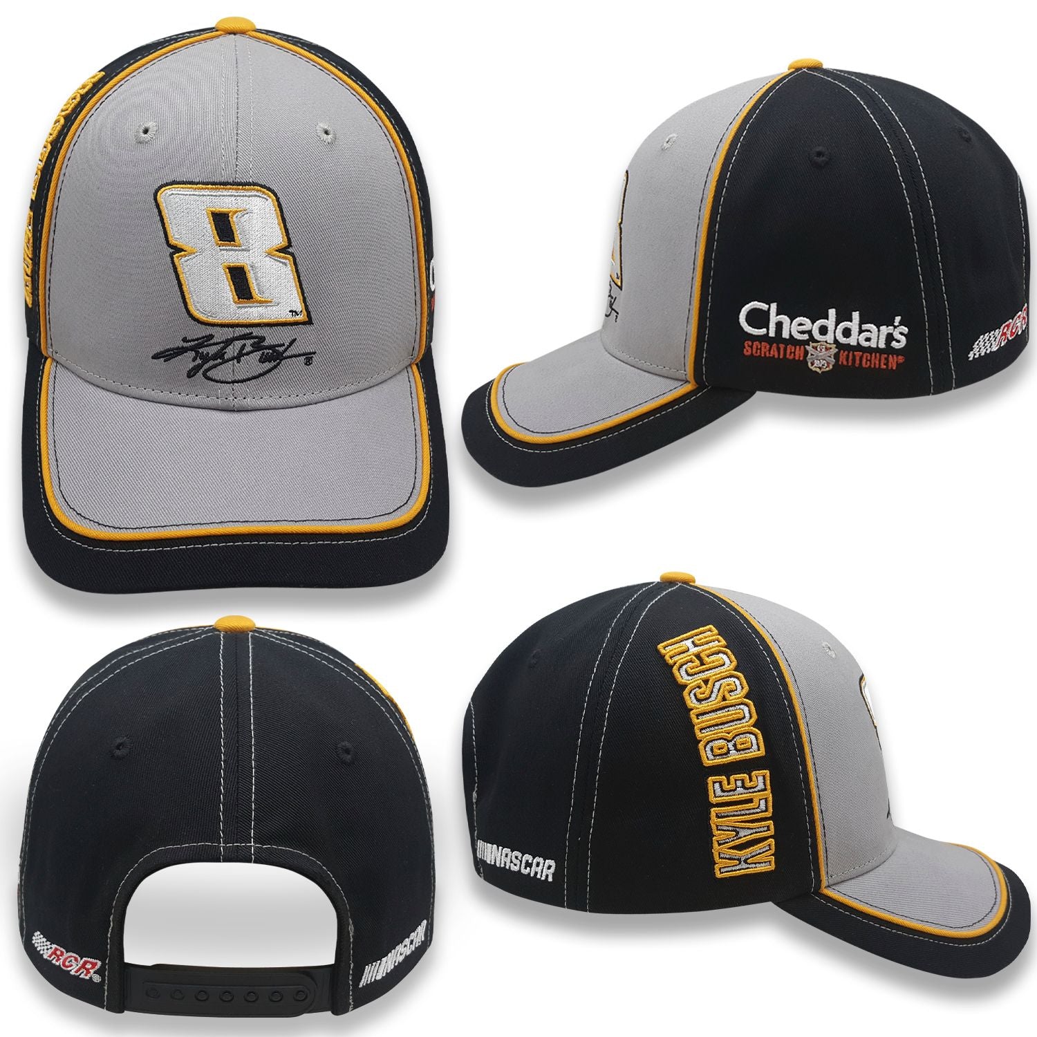 Kyle Busch #8 Cheddar's Accelerator Hat