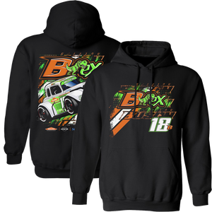 BREXTON BUSCH #18B BLACK LEGEND HOODIE