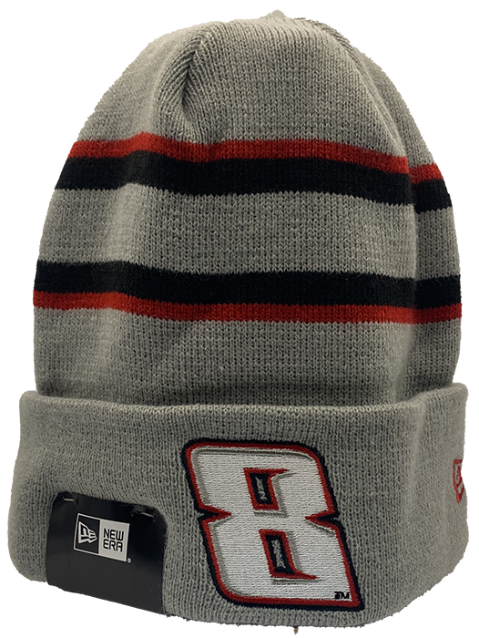 KYLE BUSCH 8 NEW ERA GRY BEANIE