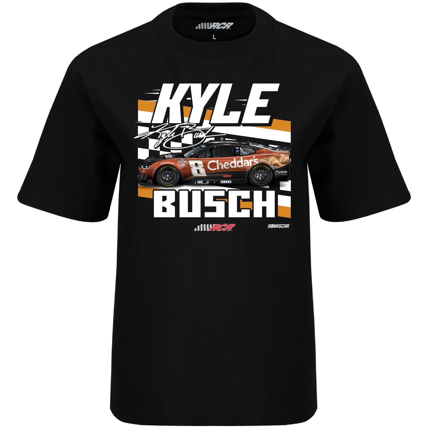 KYLE BUSCH #8 YOUTH FAST OR LAST TEE
