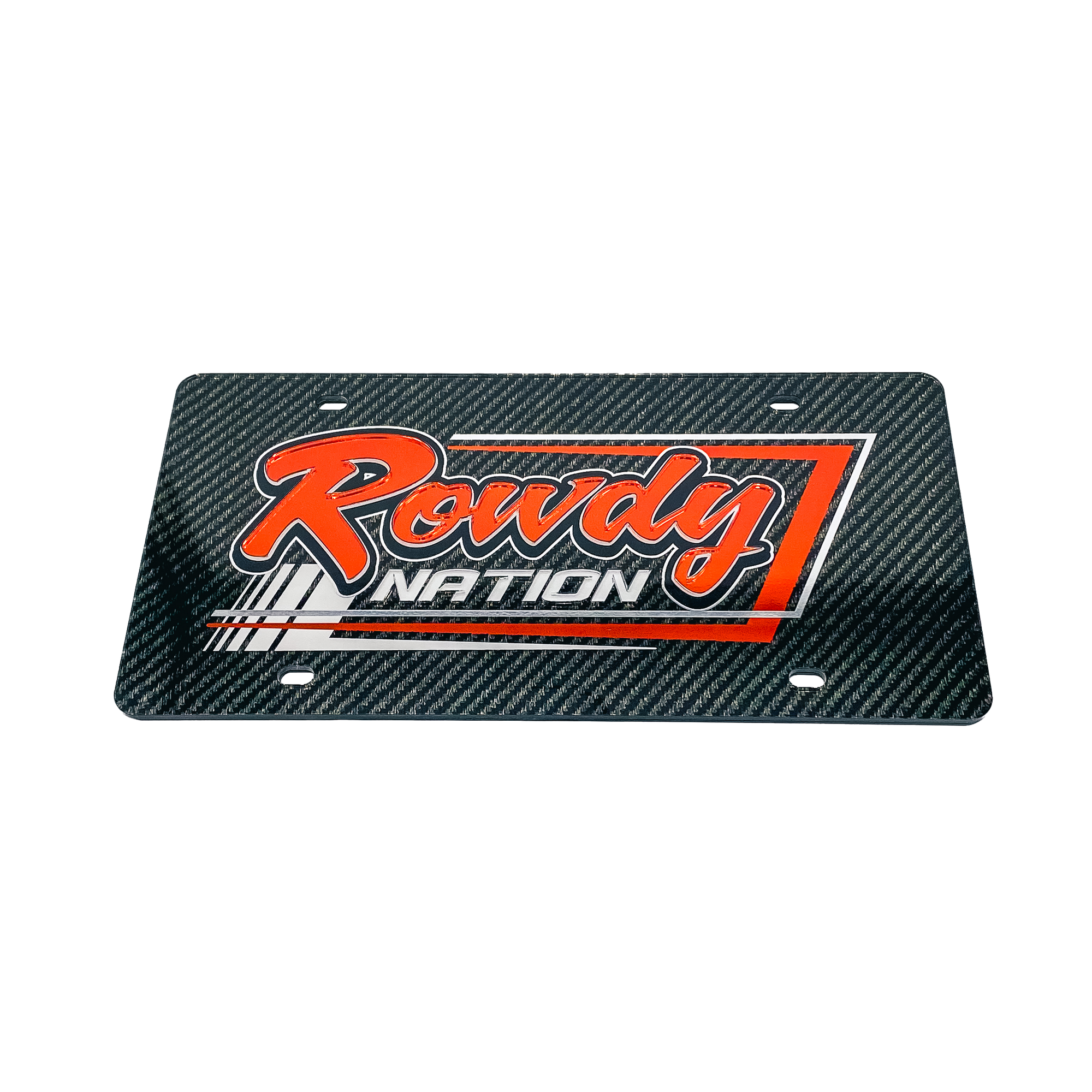 Rowdy Nation Acrylic License Plate